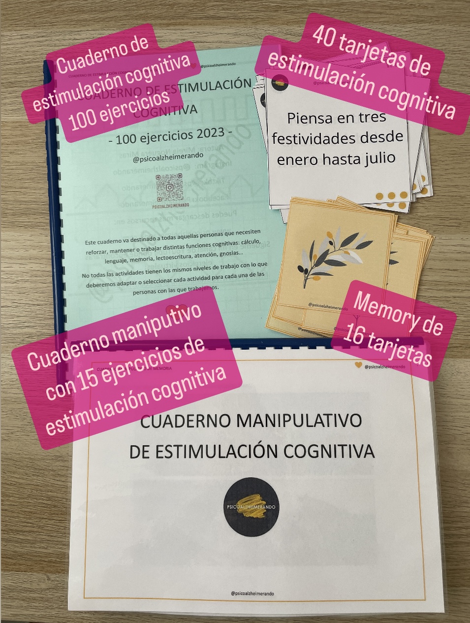 PACK de estimulación cognitiva (PDF descargable)